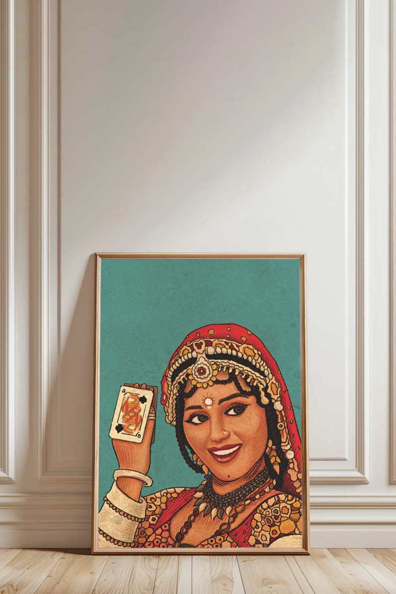 Madhuri poster, madhuri wall art, Bollywood actress, iconic actress madhuri, chole ke peeche kya hai poster. 90s movie classic. khalnayak movie. Sanjay Dutt. Wall Art, Home Decor, Office Decor. Retro wall art poster. Iconic. Digital wall art