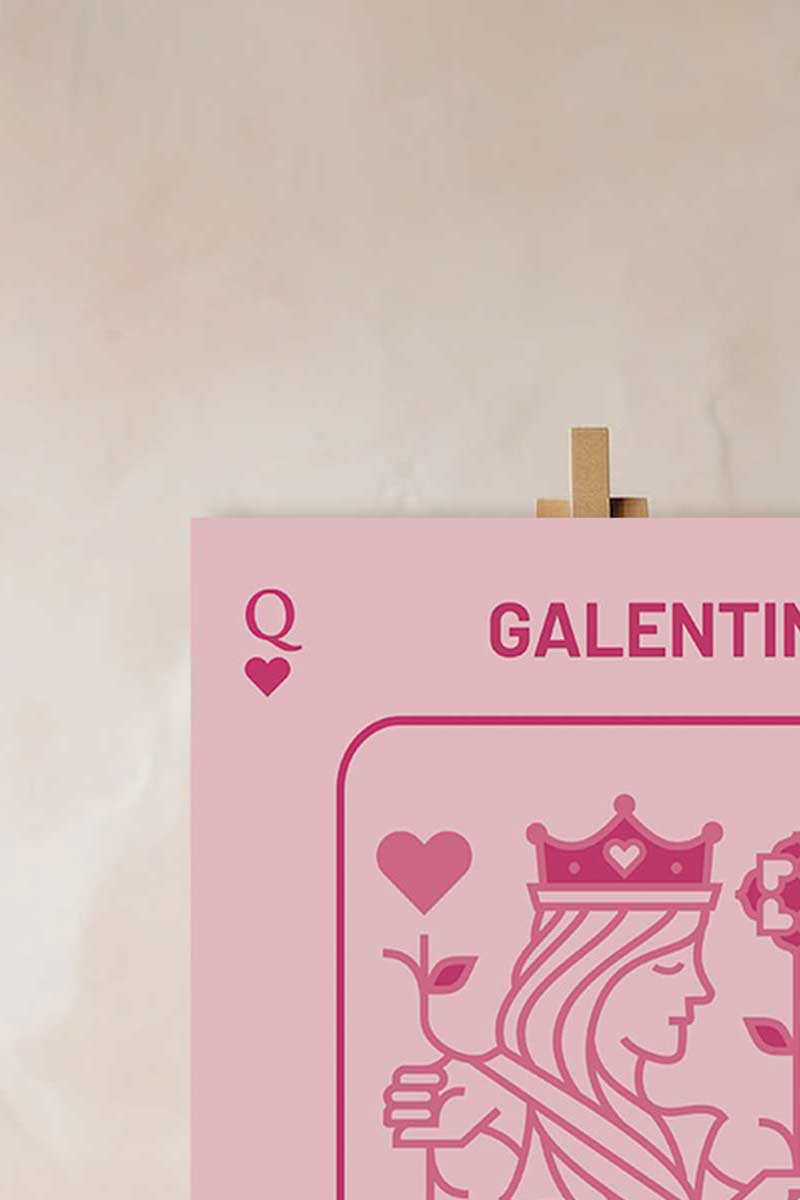 Hot Pink Queen of Hearts Welcome Sign. Celebrations events for Galentines, Valentines, Girls Night, Stag or Bridal Shower. Signage. Pretty in Pink. Personalize and customize in Canva. Digital Download. Print around the world at a local print shop.