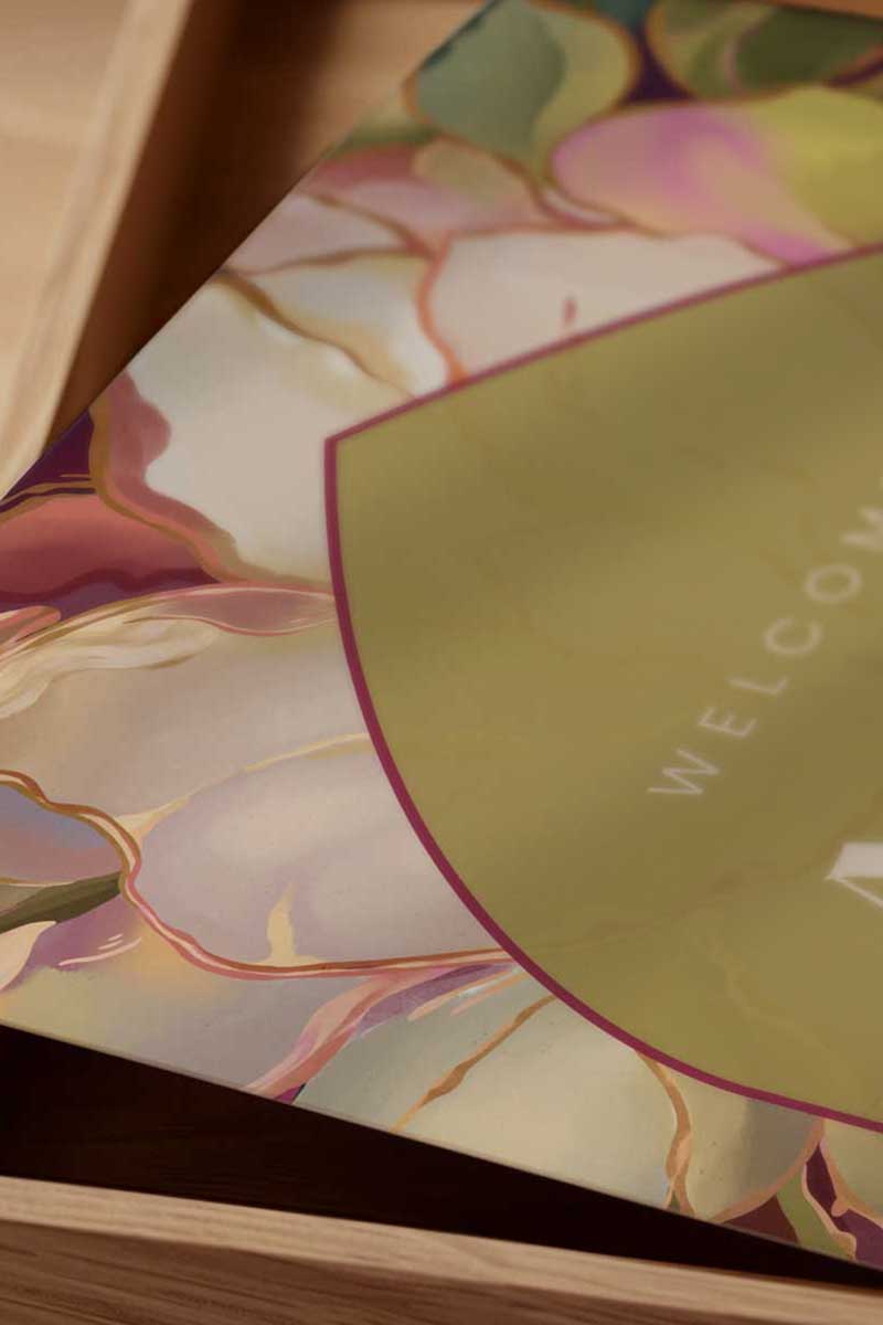 Multi-coloured floral Wedding Welcome Sign with hot pink, sage green, mehndi green & ivory florals. Indian Wedding events for Sangeet, Haldi, Maiyan or Jago. Wedding Signage. Personalize and customize in Canva. Digital Download.  Print around the world at a local print shop.