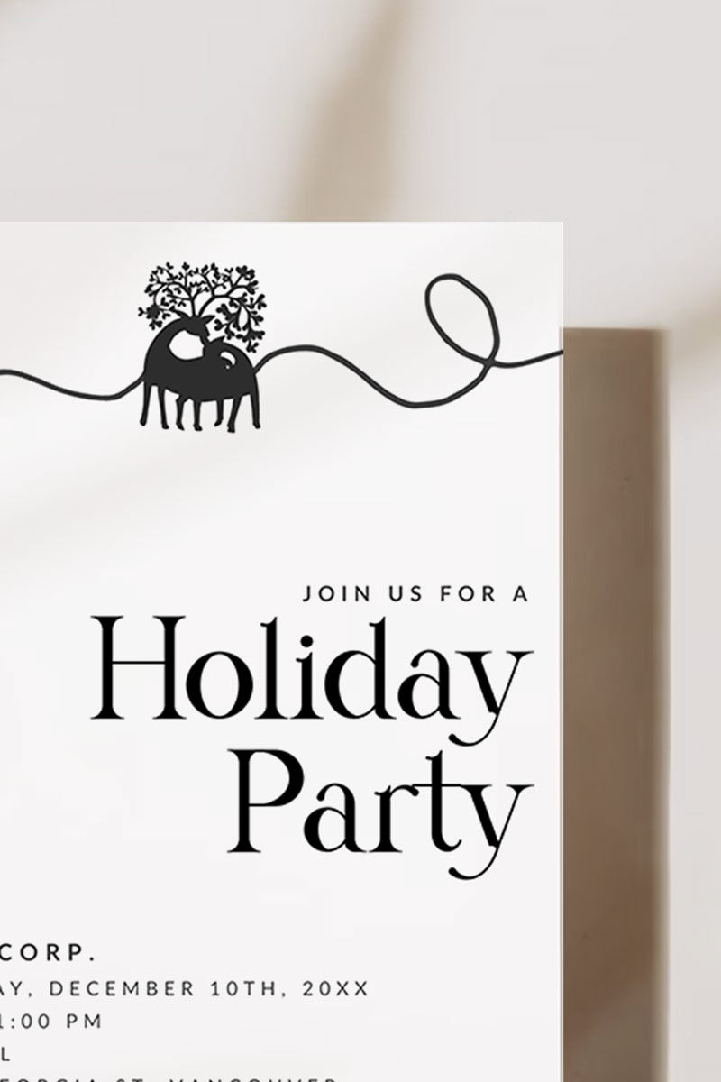 Holiday Invite