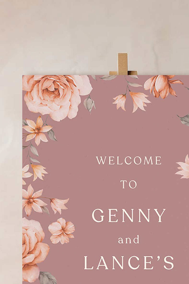 Floral Wedding Table Numbers. Event Table Numbers. Shades of Mauve, orange and beige. Orange roses. Baby Shower. Indian Wedding. Birthday and Celebration. Engagement Stationery. Wedding Stationery. DIY Stationery. Digital Download. Canva. Indian Weddings. Reception. Personalize. Customize. Anand Karaj, Mehndi, Sangeet, Haldi