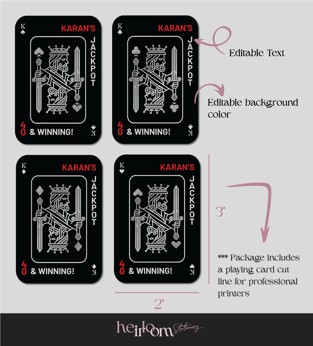 Casino Royale Welcome Sign with King & Queen in the shades of Silver & gold. Casino Night, Las Vegas. Wedding Events like birthday, milestone celebration & themed night. Personalize and customize in Canva. Print at any local printer around the World.