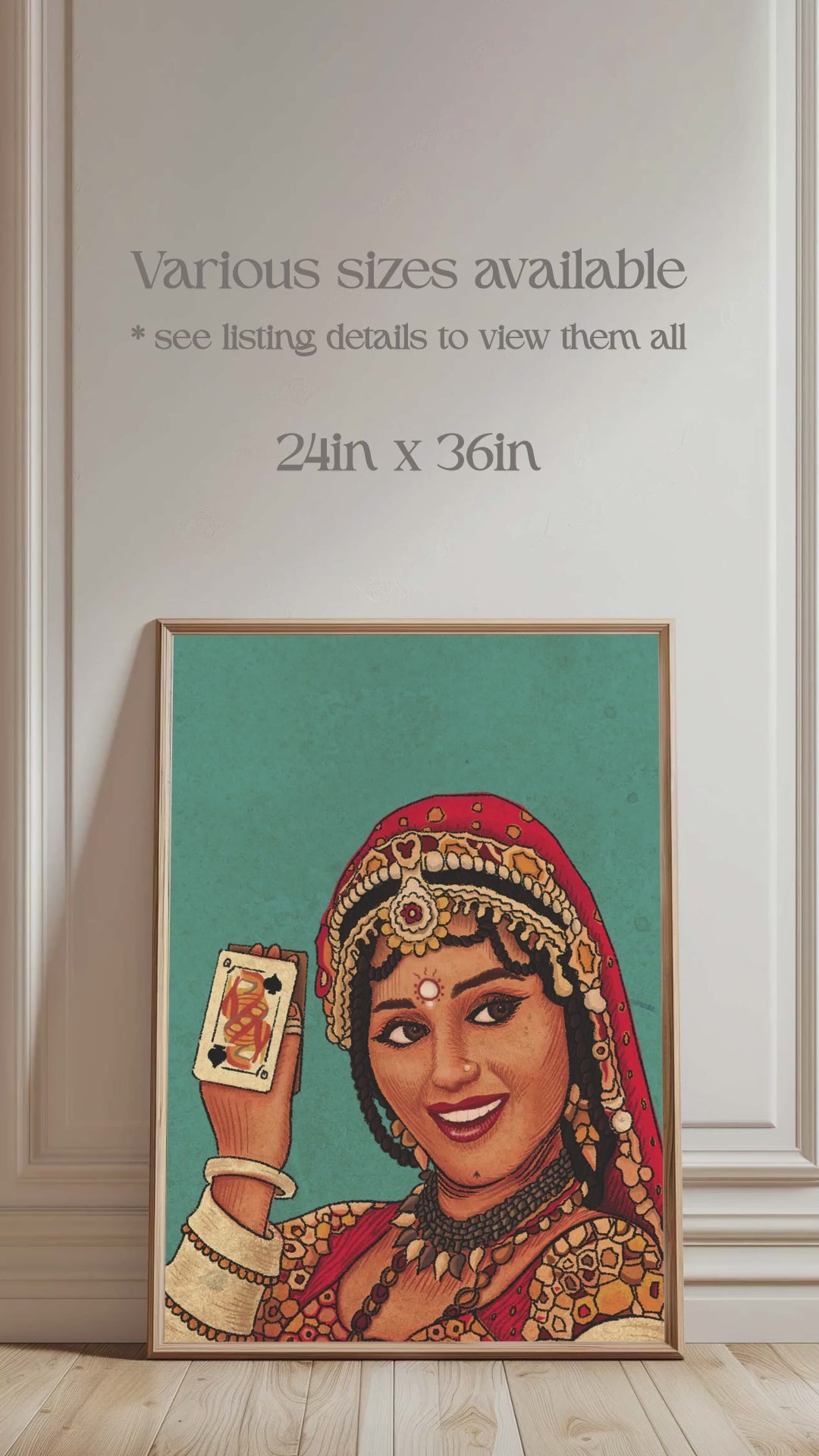 Madhuri Fine Art Poster