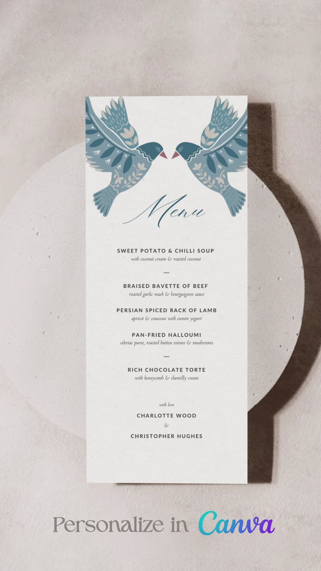 Folk Art Menu